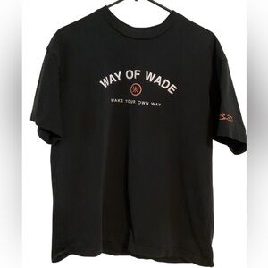 WADE , WAY OF WADE Men’s Black Graphic T Shirt